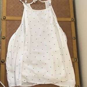 white halter top